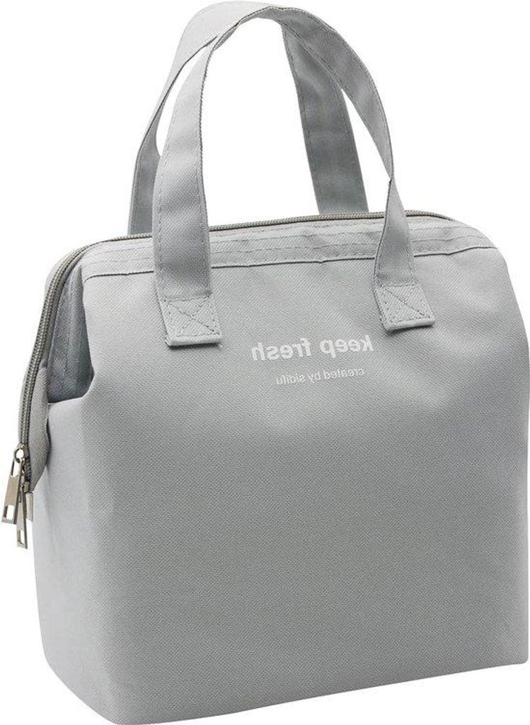Einfache Isolierte Lunchbox Grau