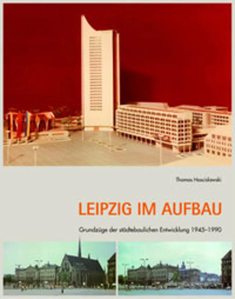 Affiche Leipzig im Aufbau - Poster vintage décoration bureau et salon