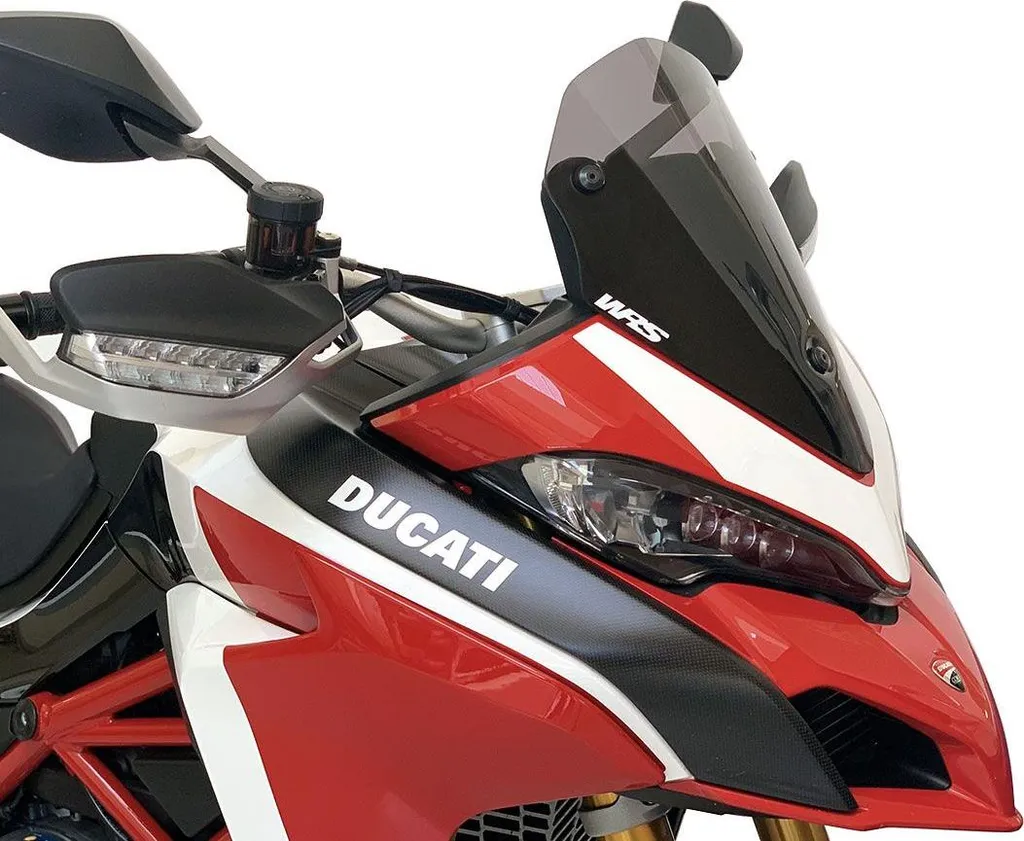 Pare-brise transparent WRS pour moto Ducati Multistrada 1200 ABS DVT