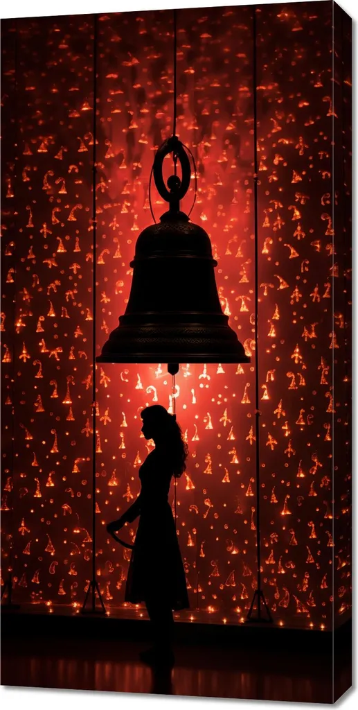 Toile lumineuse haute définition Silence illuminé grand format LED