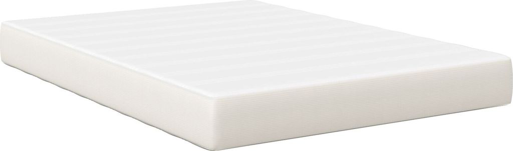 Möbel Pocket Sprungbett Matratze Creme Mittel 140x190x20 cm Stoff - Sonstige Matratzen 42008288