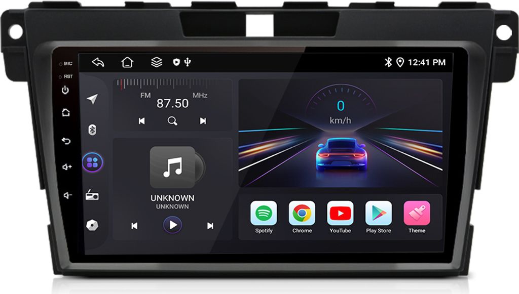 2+64G DAB+ autoradios NAVI für Mazda CX-7 2008-2015 GPS 9''android13 WIFI USB SWC BT RDS