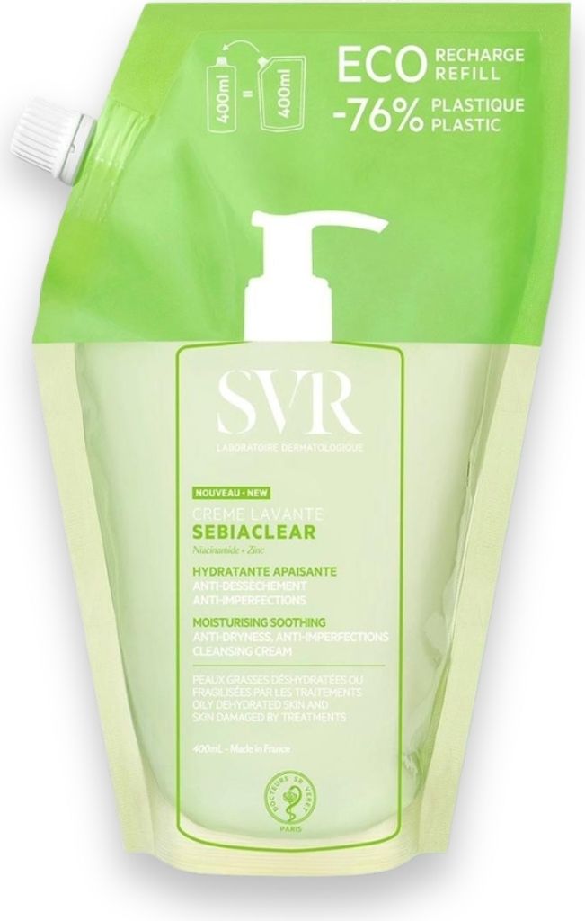 SVR Sebiaclear Waschcreme Nachfüllpackung 400ml