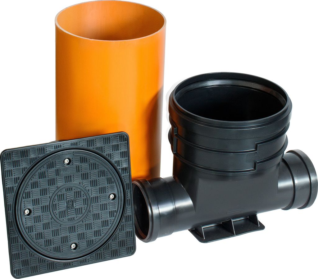 ScarMaxx Schachtsystem Set DN 315 Breite 54,5cm, 2x DN 160, Ohne Reduzierung