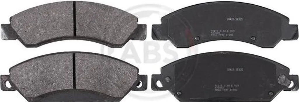A.B.S. 38429 Jeu de Plaquettes de Frein à Disque OE 25852957 Silverado