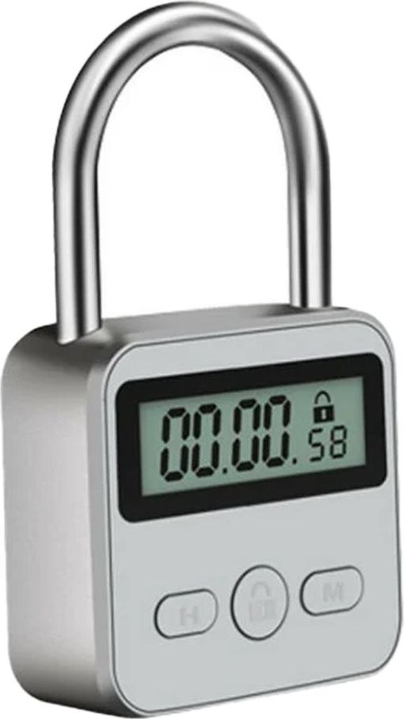 Smart Time Lock Max 99 Stunden Zeitschloss mit LCD-Display, Produktbild 