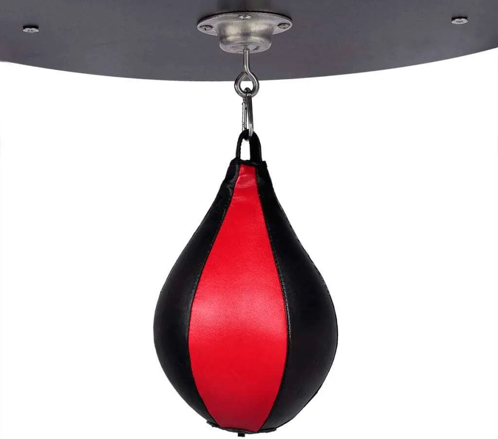 Support de Boxe en Acier Robuste VidaXL avec Plateforme Réglable