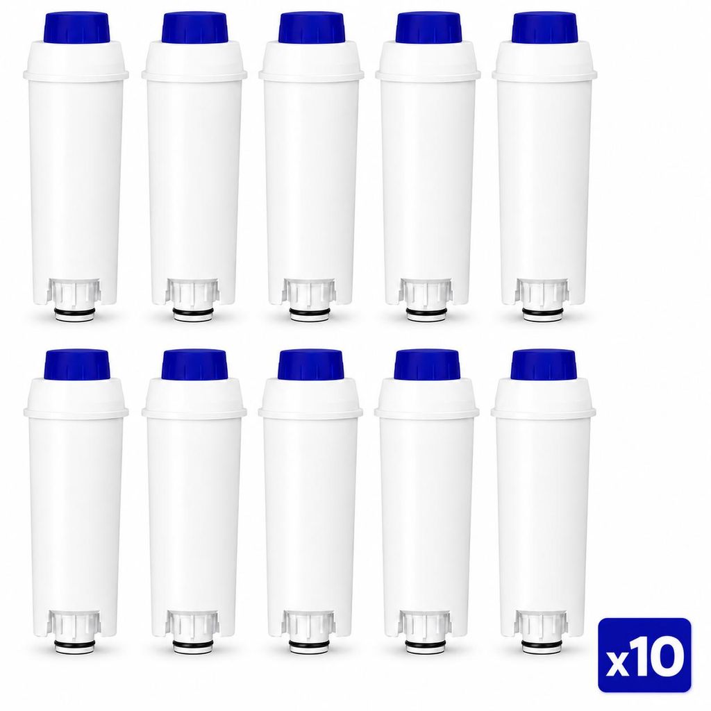 Sillar 10er Wasserfilter Ersatz für DeLonghi DLSC002 Produktbild  KI-generiertes Bild