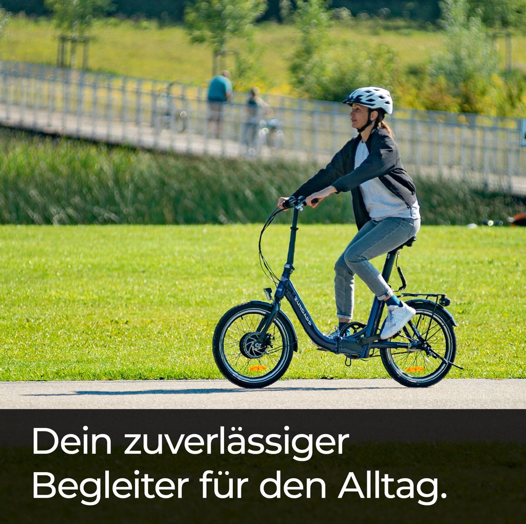 Zündapp ZXT20 E Bike 20 Zoll E Klapprad Tiefeinsteiger 3 Produktbild 8