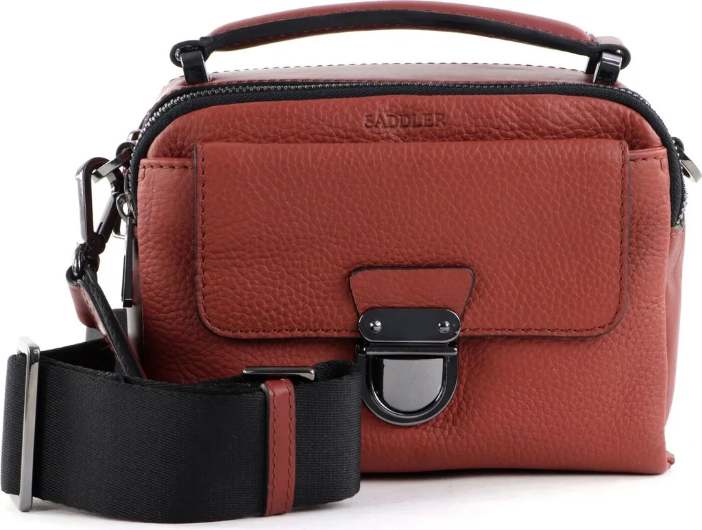 Sac bandoulière cuir SADDLER Neptune : l'essentiel organisé avec style