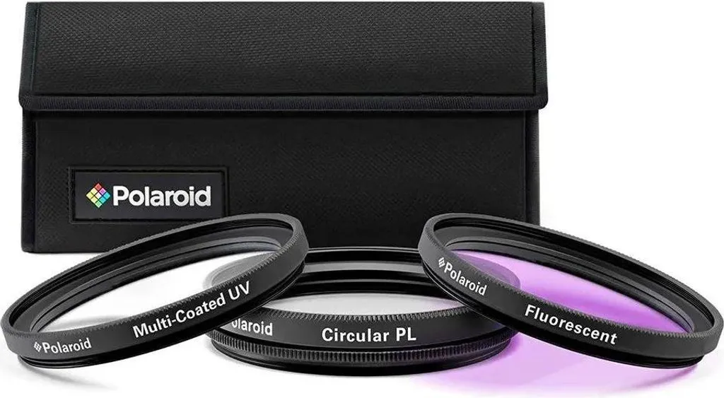 Polaroid PL3FIL46 Kit Filtri Ottici 46mm - Protezione e Contrasto Top