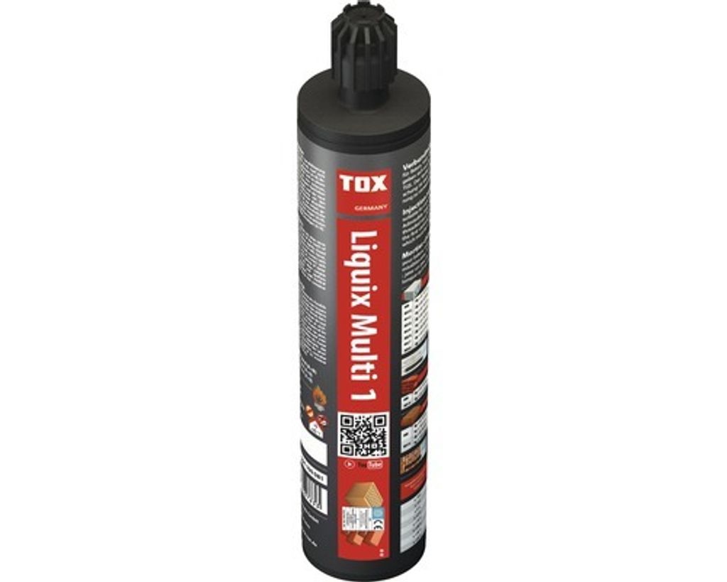Verbundmörtel Tox Liquix Multi 1 styrolfrei 280 ml, inkl. 2 Mischdüsen