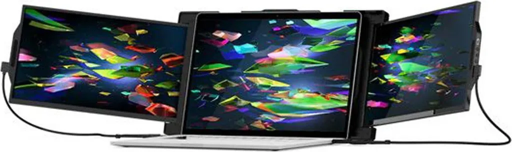 Écran Portable Trio Max 2.0 : Ne Manquez Plus d'Espace sur votre Laptop