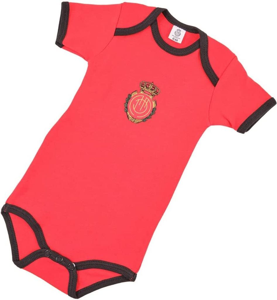 RCD Mallorca Unisex Baby Offizielle Club Bodysuits Babybodysuits Gr. 0 Monat