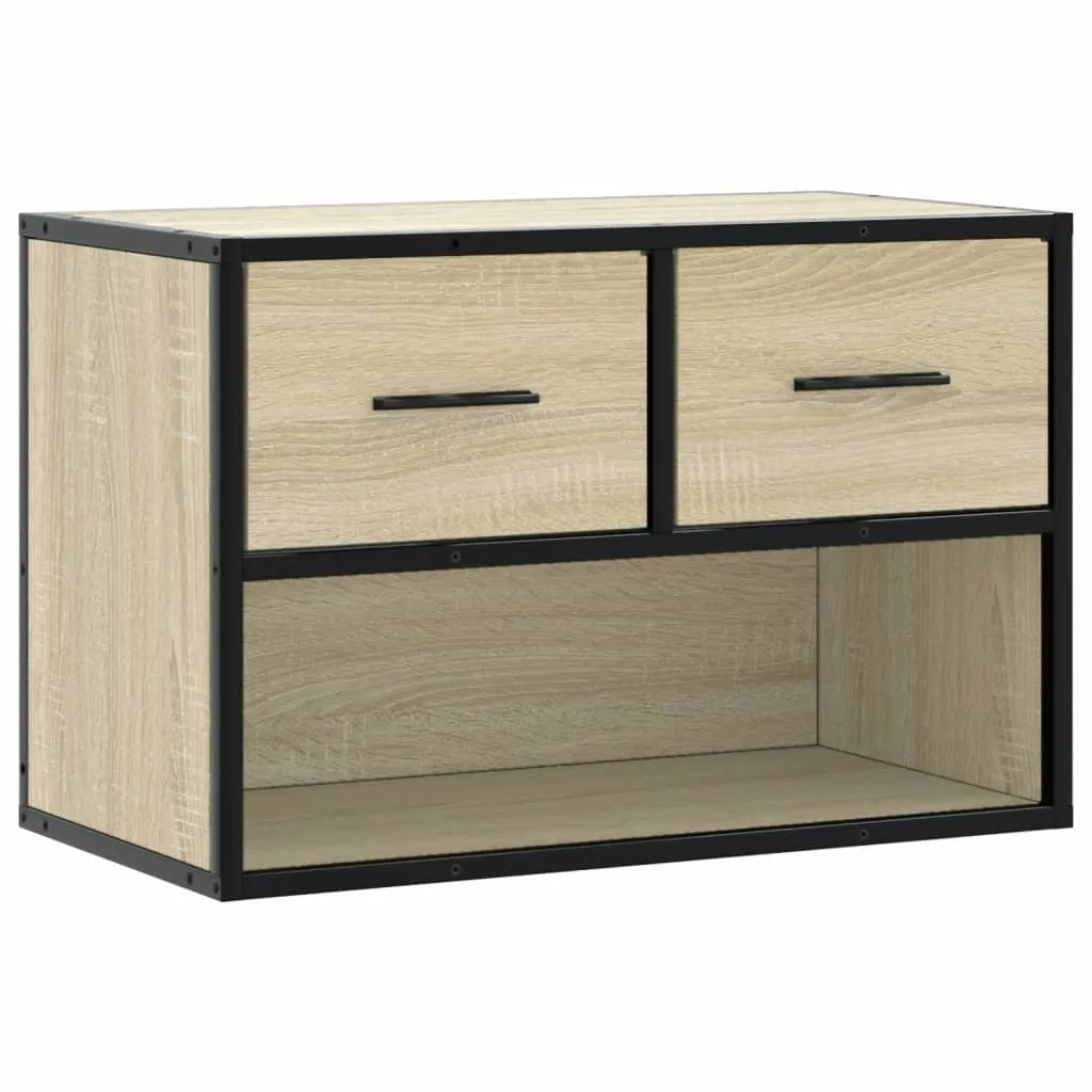 Mobile Porta TV Rovere Sonoma 60x31x39,5cm - Qualità SYFAX™