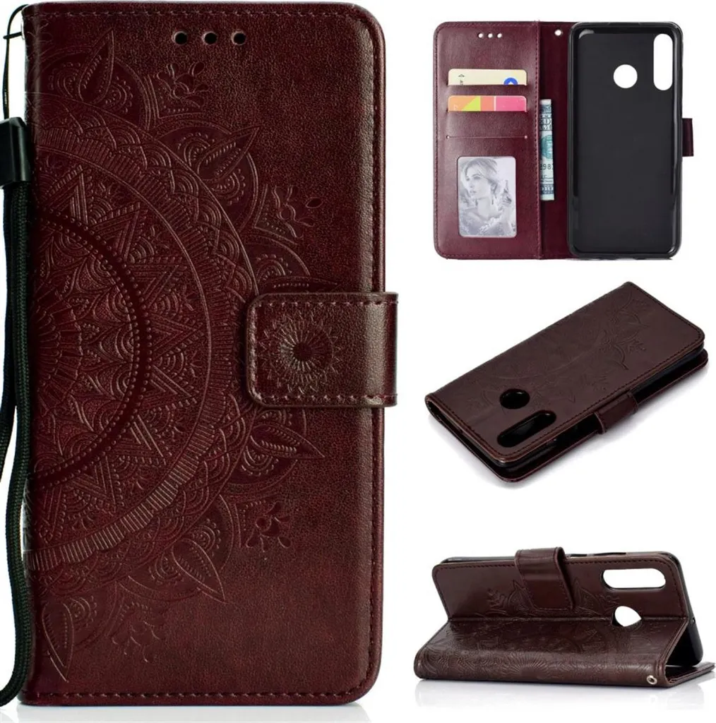 Cover Huawei P30 Lite Mandala Oro Rosa - Custodia Libro Elegante 2026 - 1