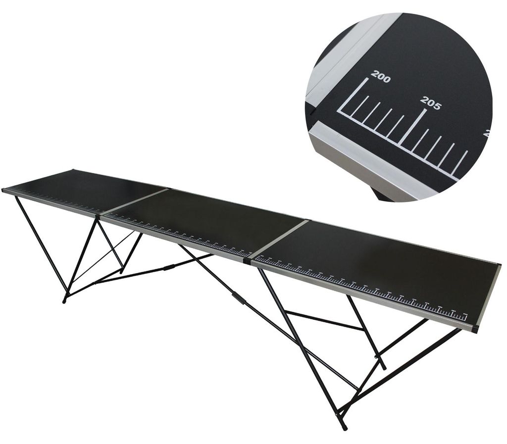 Tapeziertisch Alu Flohmarkttisch 300x60 cm Klapptisch Produktbild 
