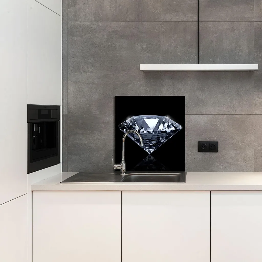 Lastra in Vetro Temperato ESG 60x65 Diamante - Standard Alta Resistenza - 4