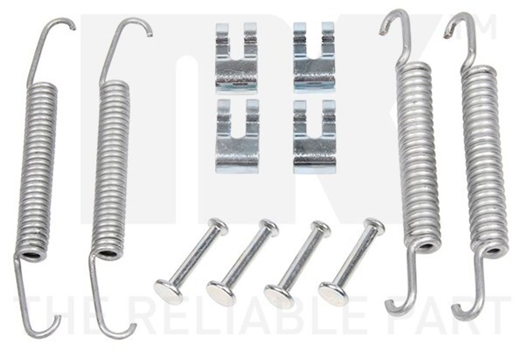 NK Zubehörsatz Bremsbacken 7923610 Hinten für FIAT Panda Schrägheck (141)