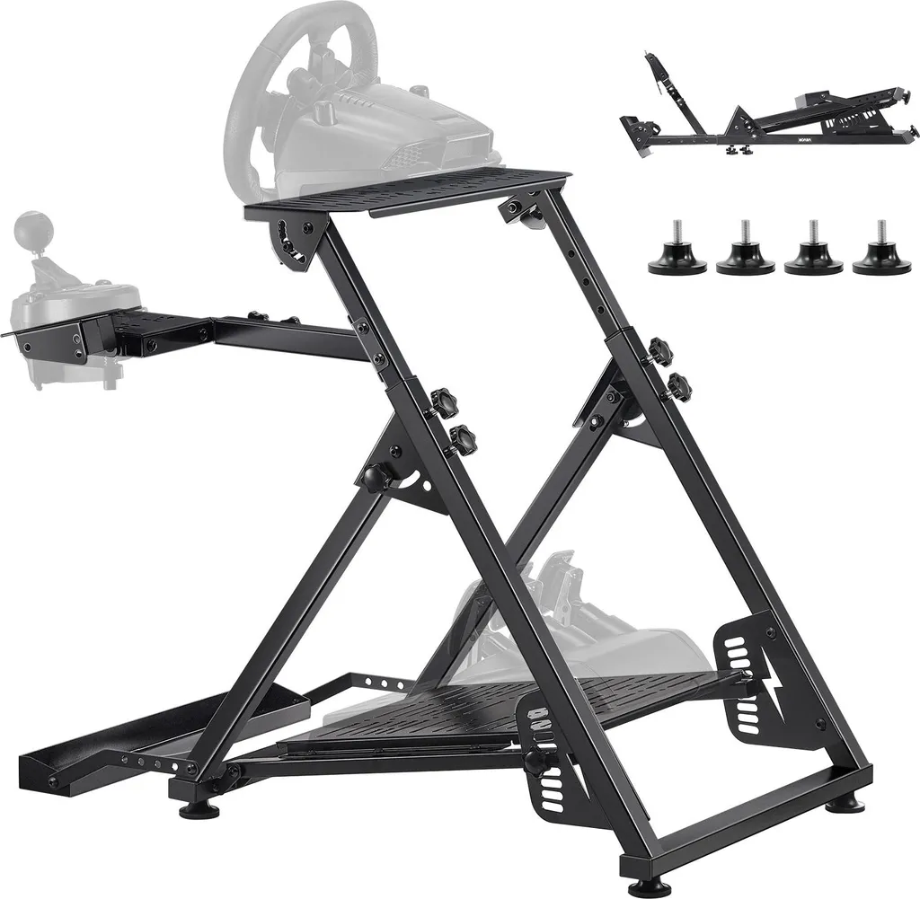Support Simulateur de conduite pour setup Gaming PC et Console PS5