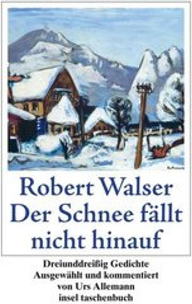 Der Schnee fällt nicht hinauf