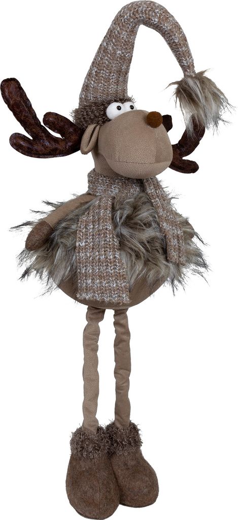 Elch 67-82cm (87-102cm) Dekofigur Weihnachten