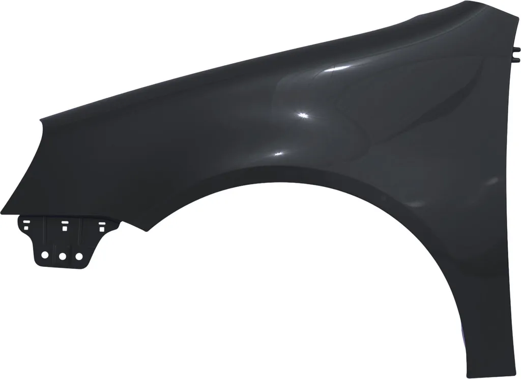 Réparer Aile Gauche VW Golf 5 : Pièce Peinte Noir L041 pour Remplacement