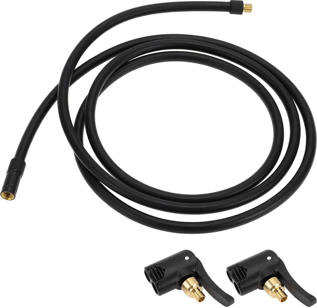 Reifenfüllschlauch Autoventil Verlängerungsschlauch 70,87 Zoll 7,8 mm ID für Auto Motorrad Fahrrad Luftpumpe Verlängerungsschlauchadapter mit u...