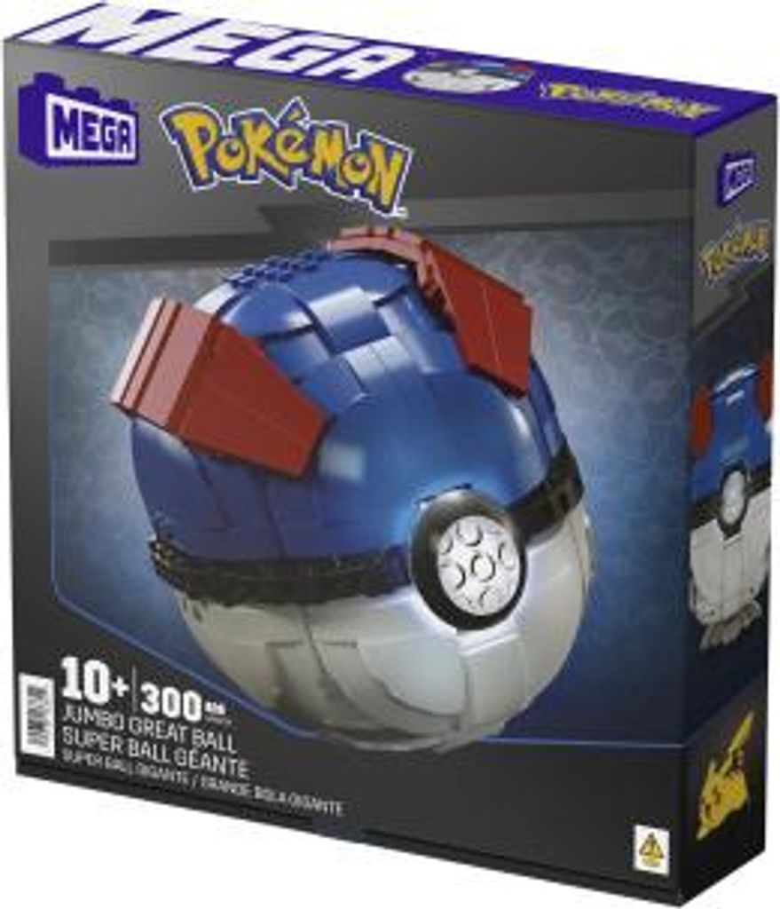 Mattel MEGA Pokémon Jumbo Superball Obrázok produktu 