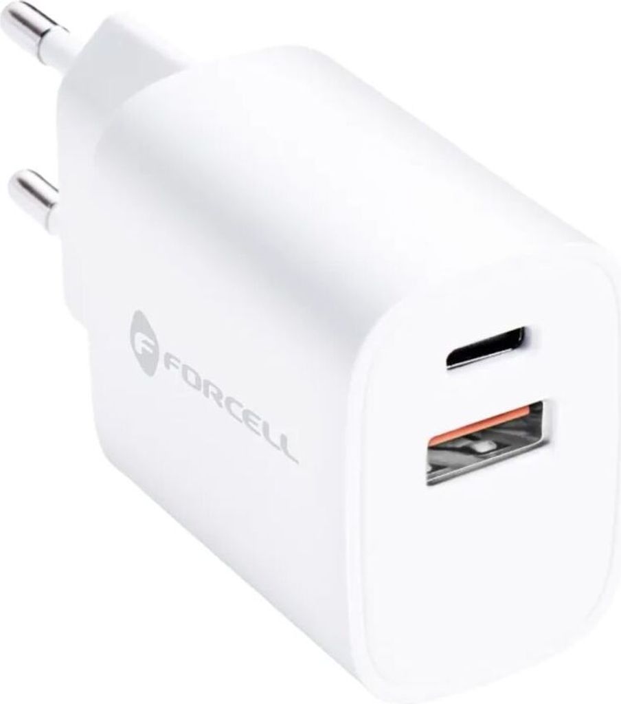 Forcell Netz-Ladegerät - 3A 35W mit zwei Anschlüssen: USB Produktbild 