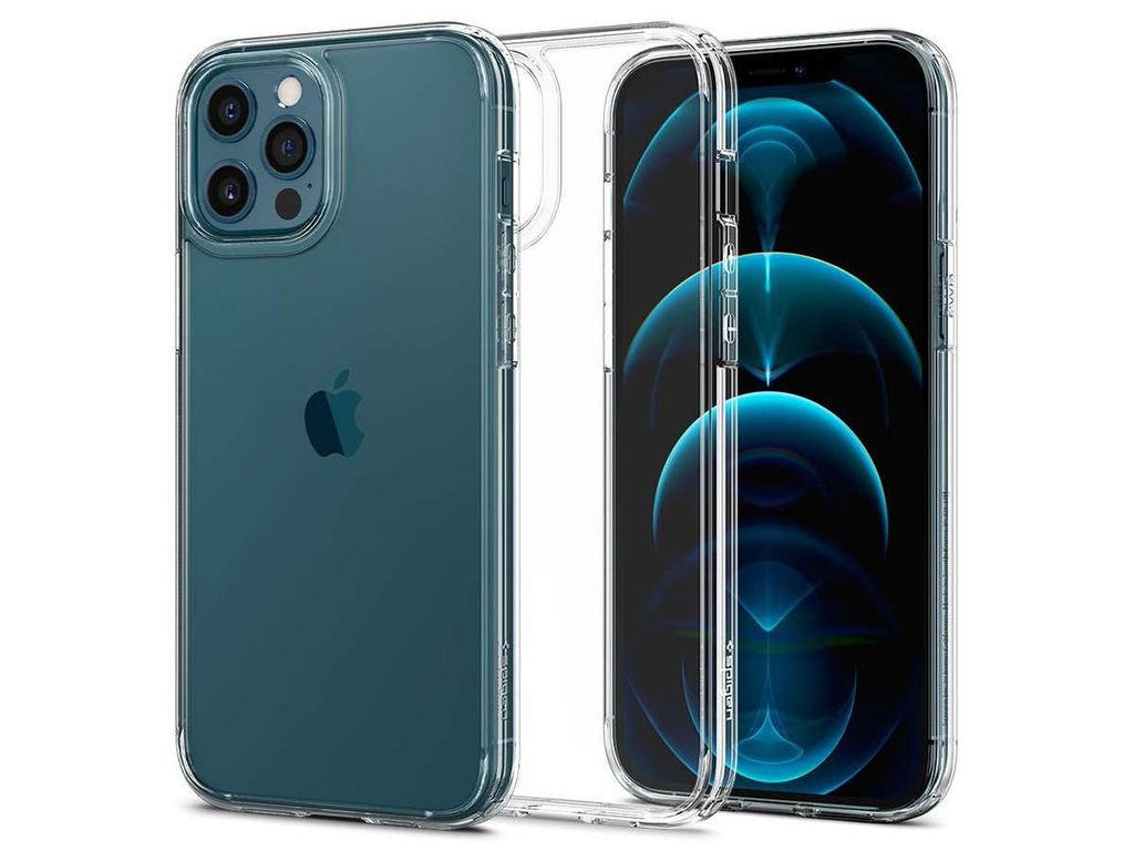 Spigen Ultra Hybrid Cover für iPhone 12 Pro Max - Transparent