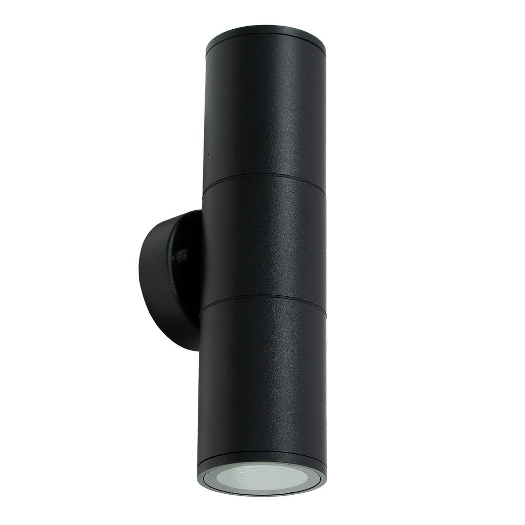 Oświetlenie ogrodowe kinkiet zewnętrzny RENIS Black 2xGU10 Zdjęcie produktu 