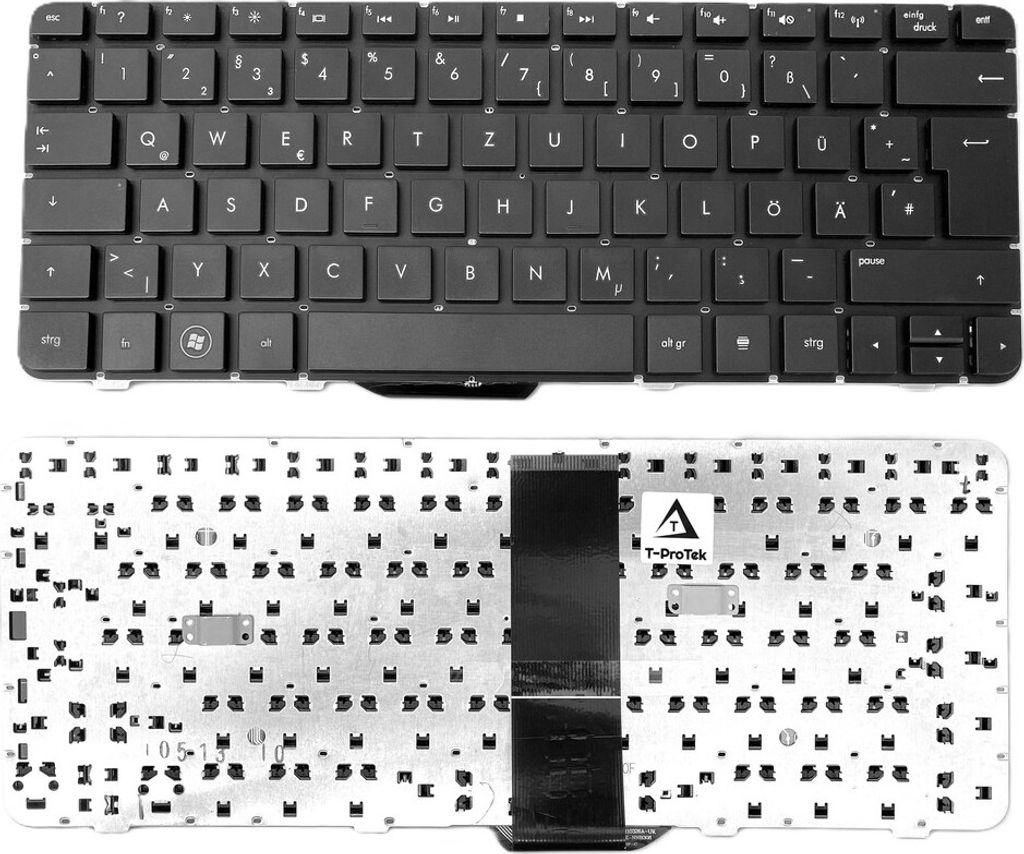 DEUTSCHE - Schwarz Tastatur ohne Rahm für HP Pavilion DV3-4050EO