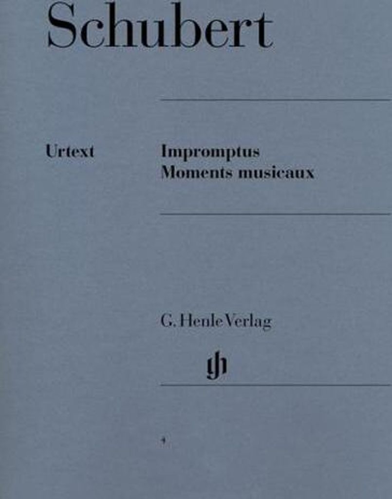 Impromptus und Moments musicaux Immagine del prodotto 