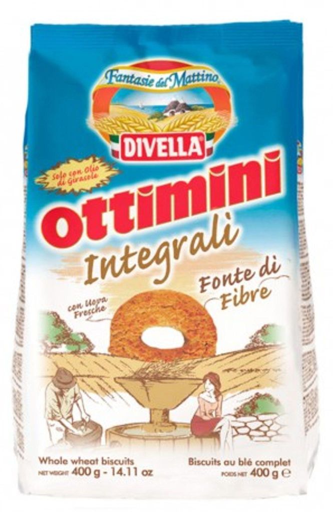 Biscuits Ottimini Integrali, 400g - Divella Image du produit 
