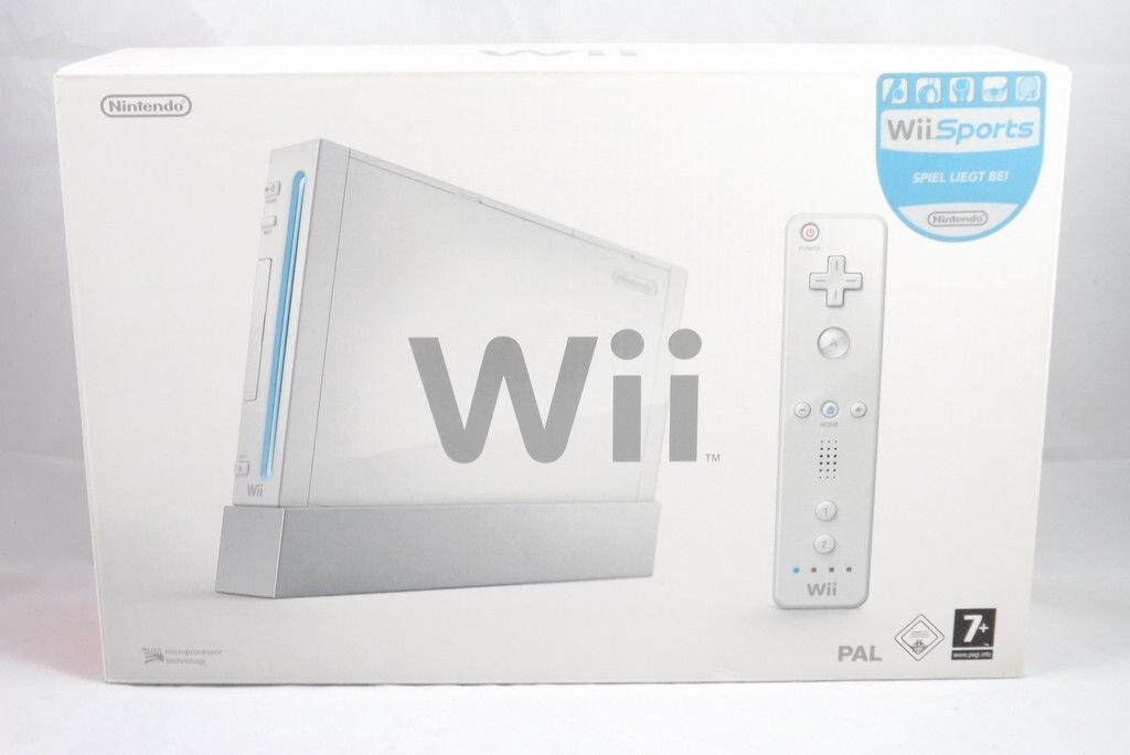Konsola do gier Nintendo Wii 2100190 z kontrolerem Nunchuk Zdjęcie produktu 