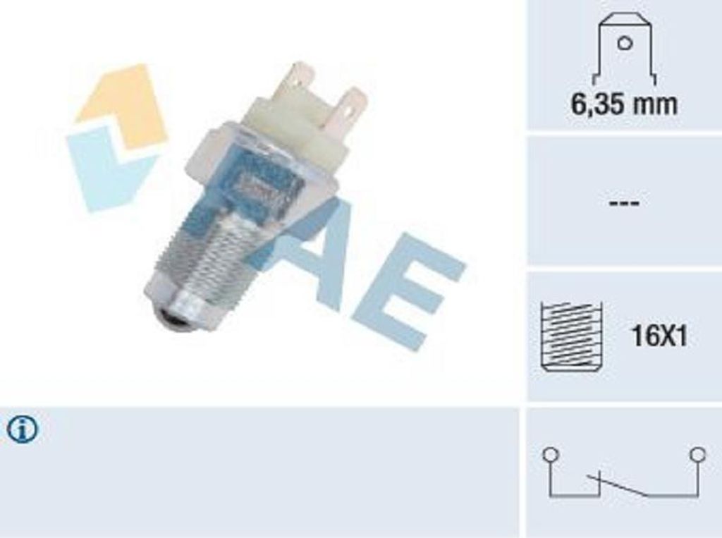 FAE Rückfahrschalter 41040 für RENAULT 16 Schrägheck