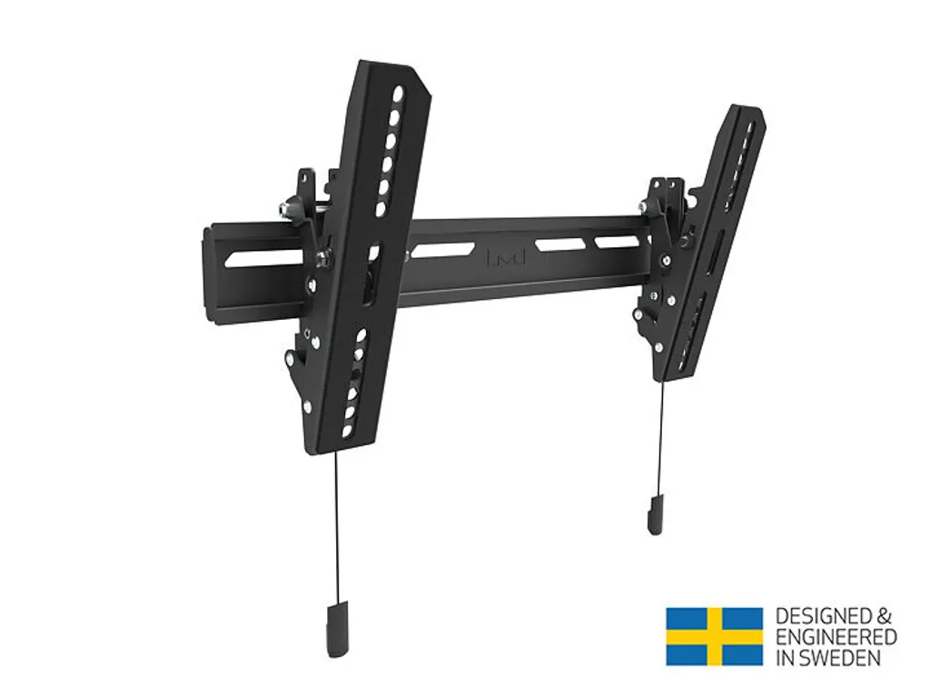 Support TV Mural 65 pouces Multibrackets 6560 Fixation Écran Plat Noir