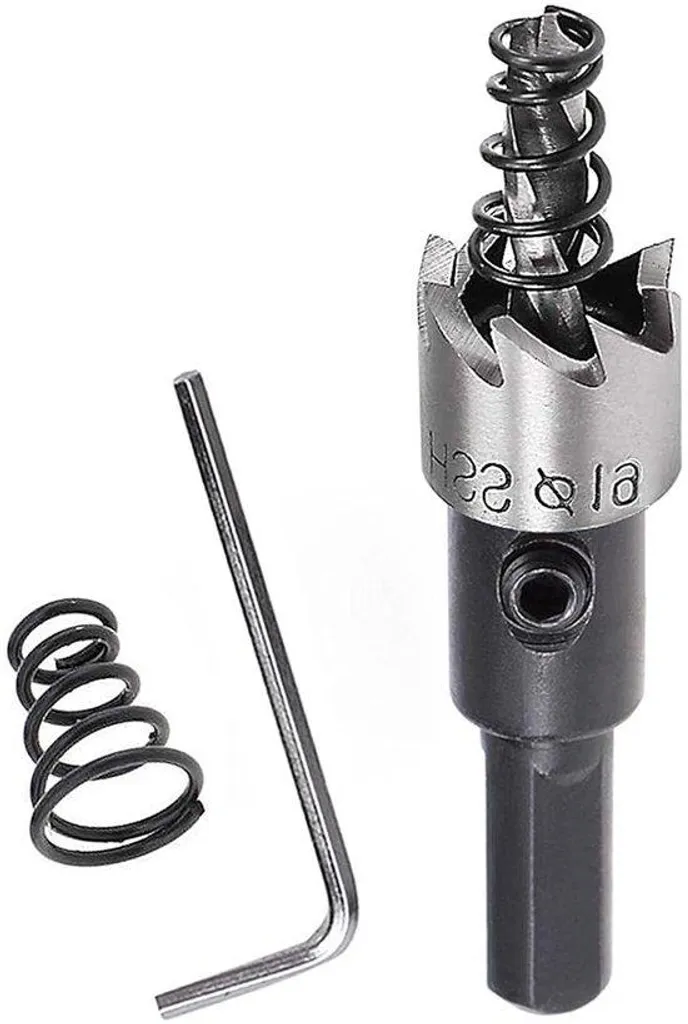 Foret hss 19mm au carbure pour métaux ferreux, acier et inox durable