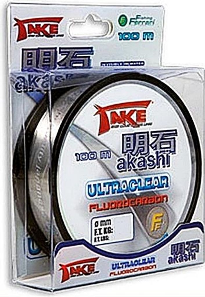 Lineaeffe Take Akashi Fluorocarbon 100m 0,12mm ultraclear