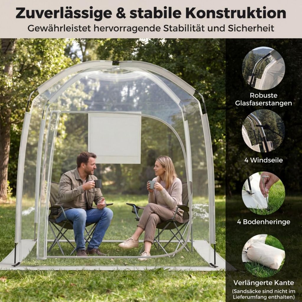 erweiterbare zelte Tanami Ultra Light 130 cm Dachzelt kaufen – leicht & kompakt – gordigear Size:1.5