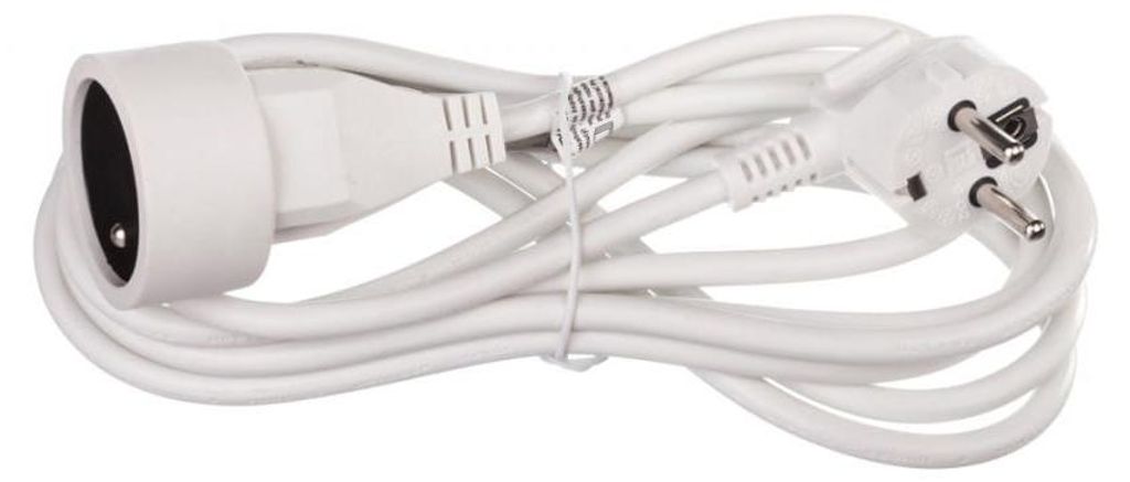 Cable de extensión de 3 metros, con 1 enchufe, color Imagen del producto 