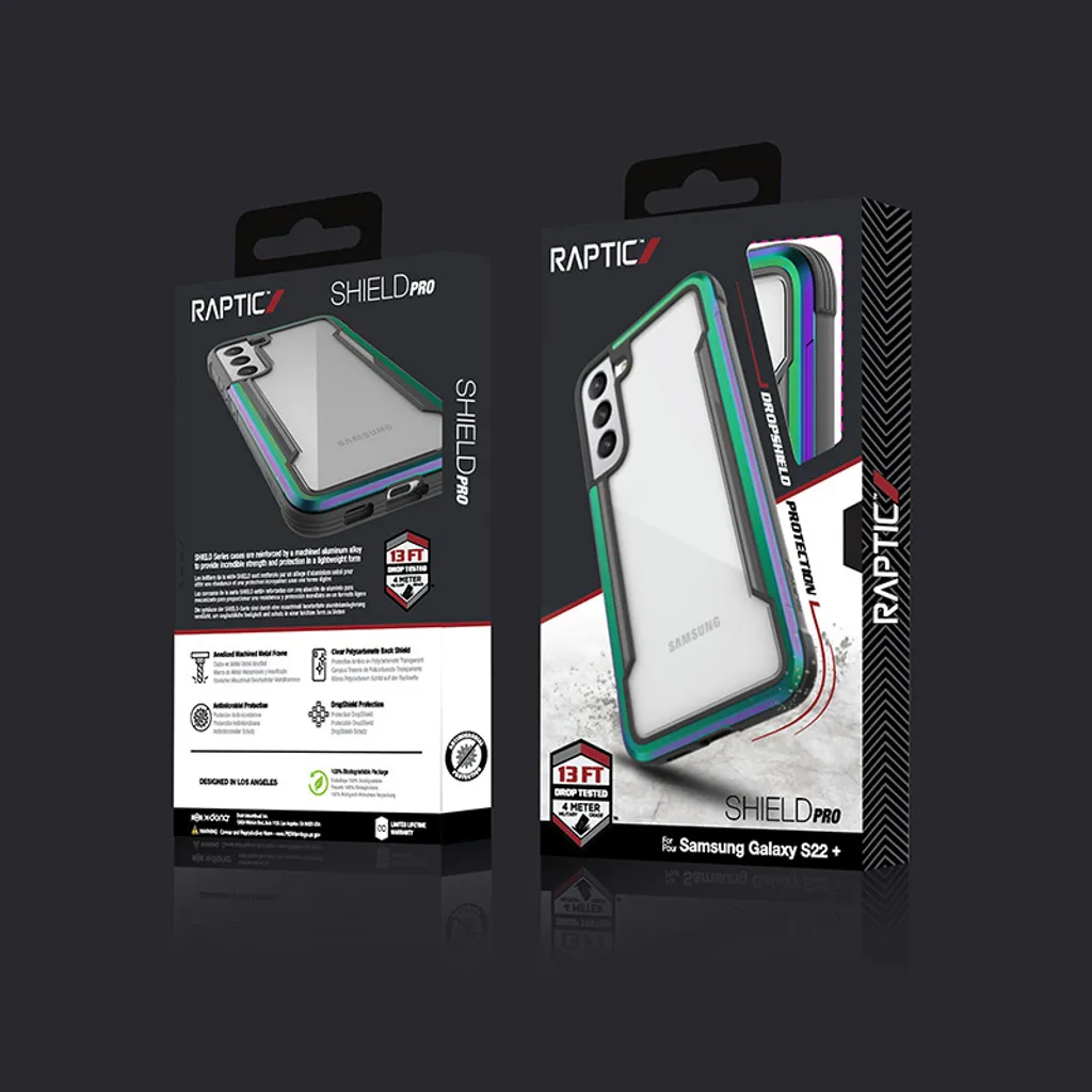 X-Doria Raptic Shield Pro - Coque Samsung Galaxy S22+ 5G Irisé - 7