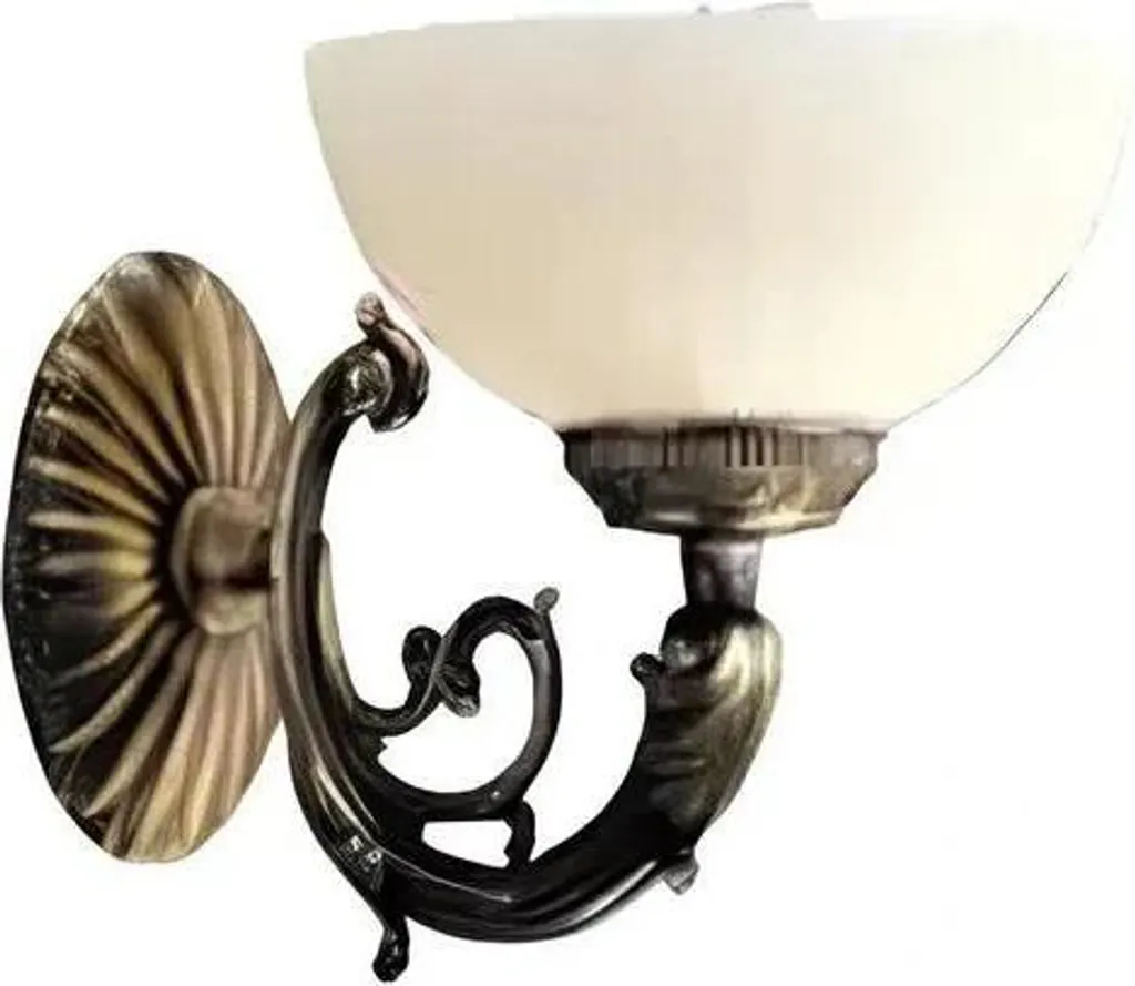 Lampe murale grise en métal brossé avec tête orientable série Loft 45