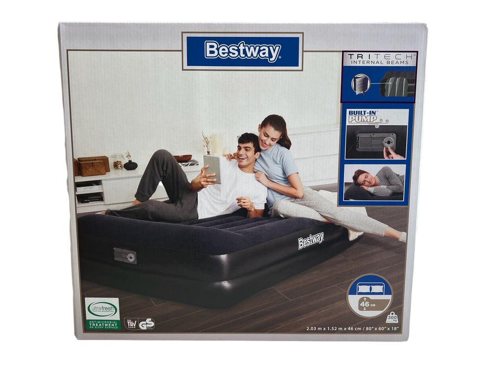 Bestway Luftbett "+" Queen-Size 203x152x46 cm mit Produktbild 112