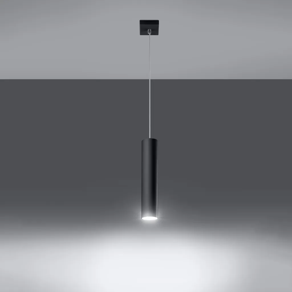 Suspension BELLIX Noir GU10 : Éclairage Précis et Installation Facile - 3
