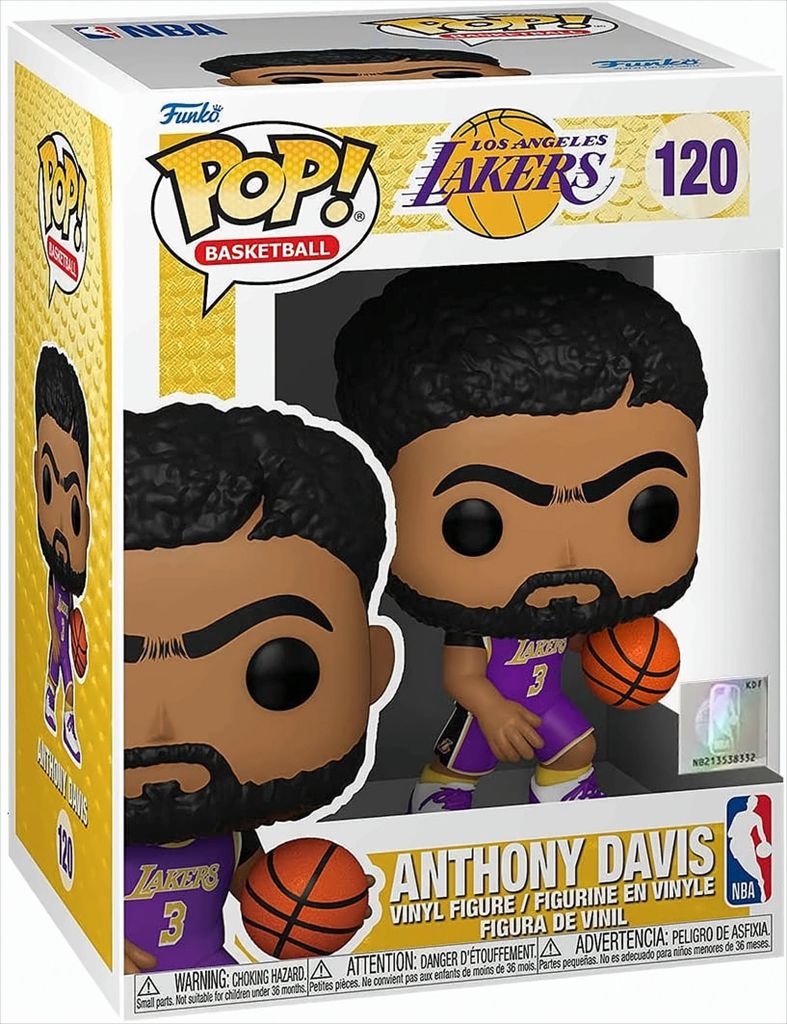 NBA Lakers - Anthony Davis 120 - Funko Pop! - Vinyl Figur
