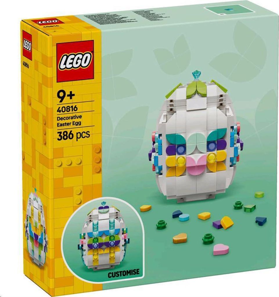 Lego 40816 Dekoratívne veľkonočné vajíčko Obrázok produktu 
