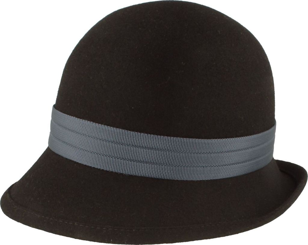Mayser asymmetrische Glocke mit schimmernder Garnitur, blau, Gr. M
