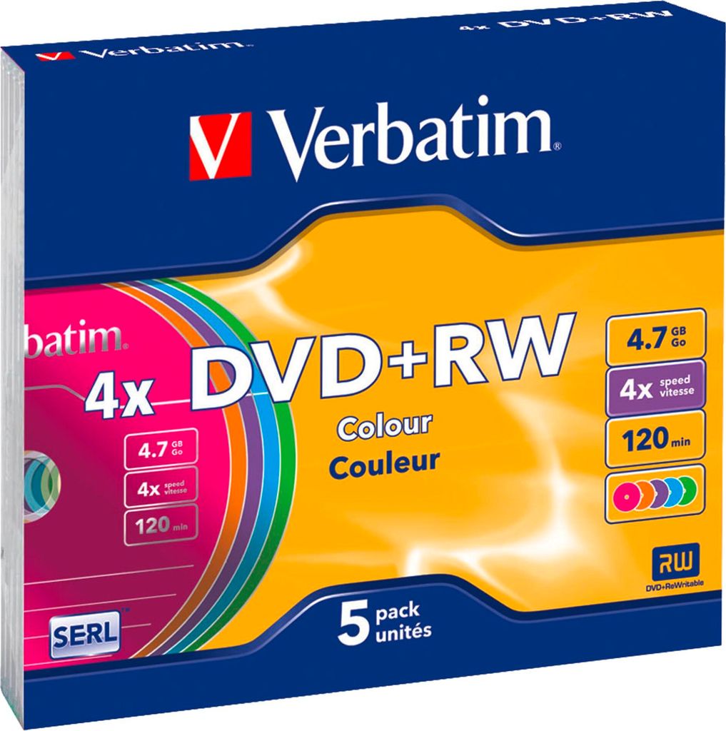 VERBATIM 43297 DVD+RW Rohlinge